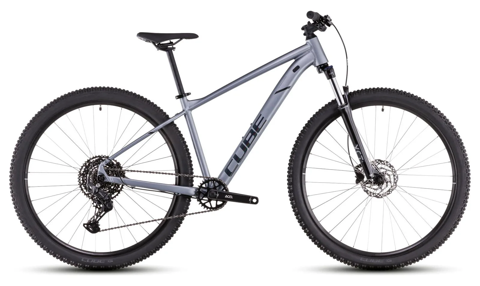 Rower górski hardtail Cube Aim Race, widok z boku